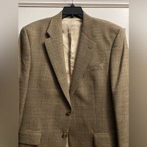 Lauren Ralph Lauren Wool Blazer Jacket Plaid Sz 42L